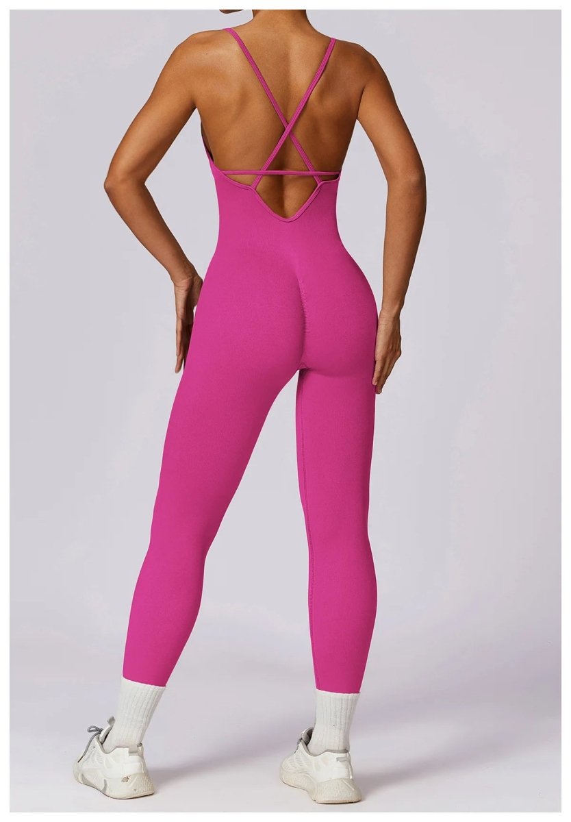 Seamless Scrunch Jumpsuit - Pulse Gym Wear