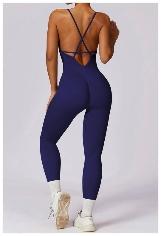 Seamless Scrunch Jumpsuit - Pulse Gym Wear