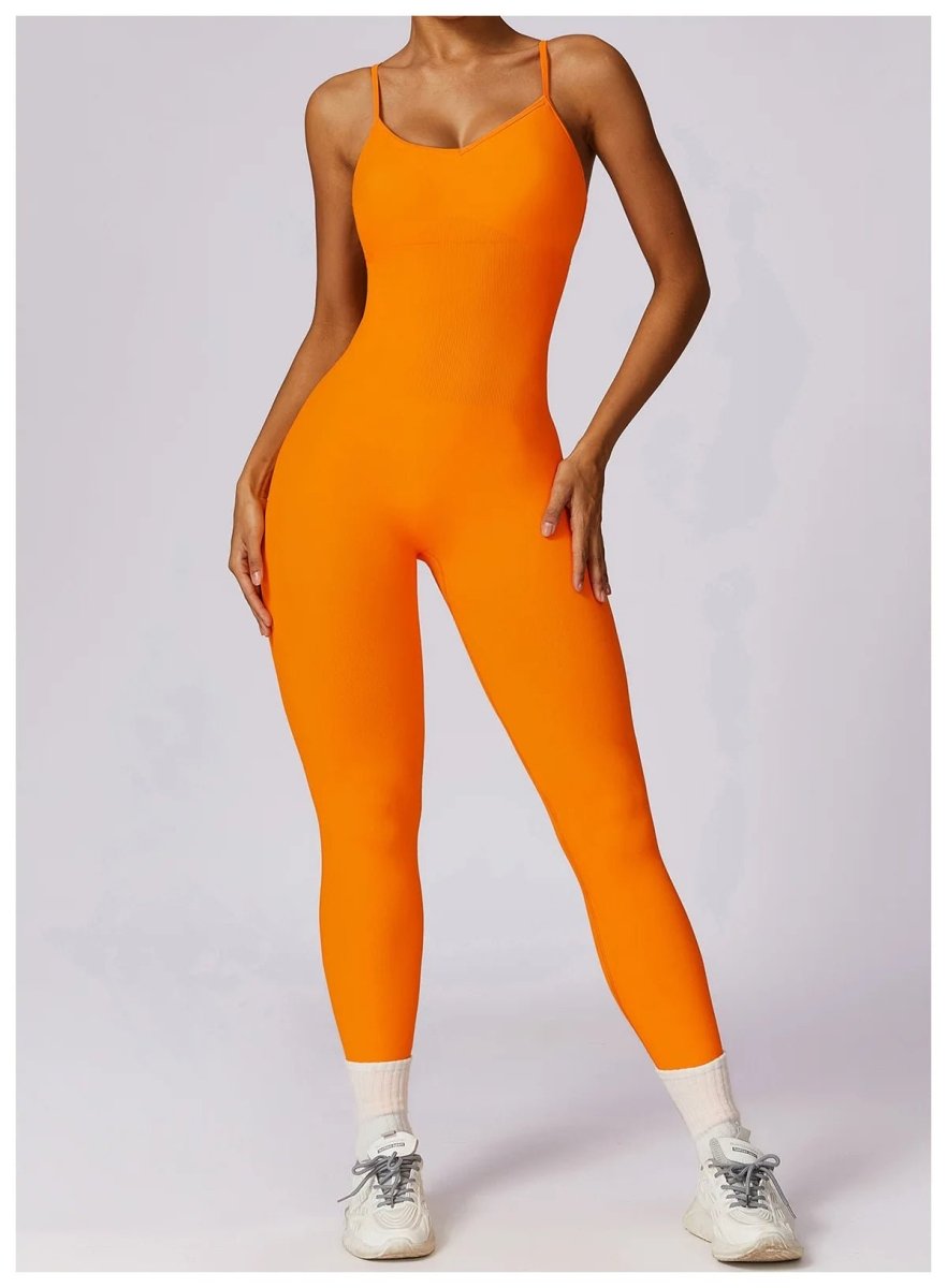 Seamless Scrunch Jumpsuit - Pulse Gym Wear