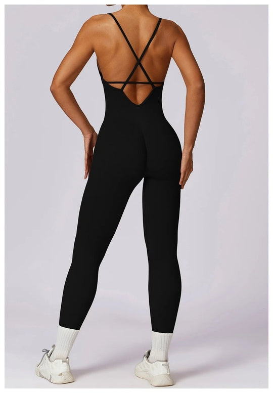 Seamless Scrunch Jumpsuit - Pulse Gym Wear