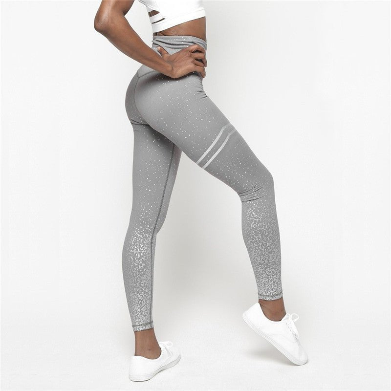 Pulse - Sparkling Stripe Leggings - Pulse Gym Wear