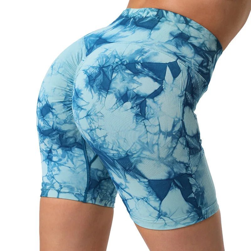 Gympower Tie Dye Shorts - Pulse Gym Wear