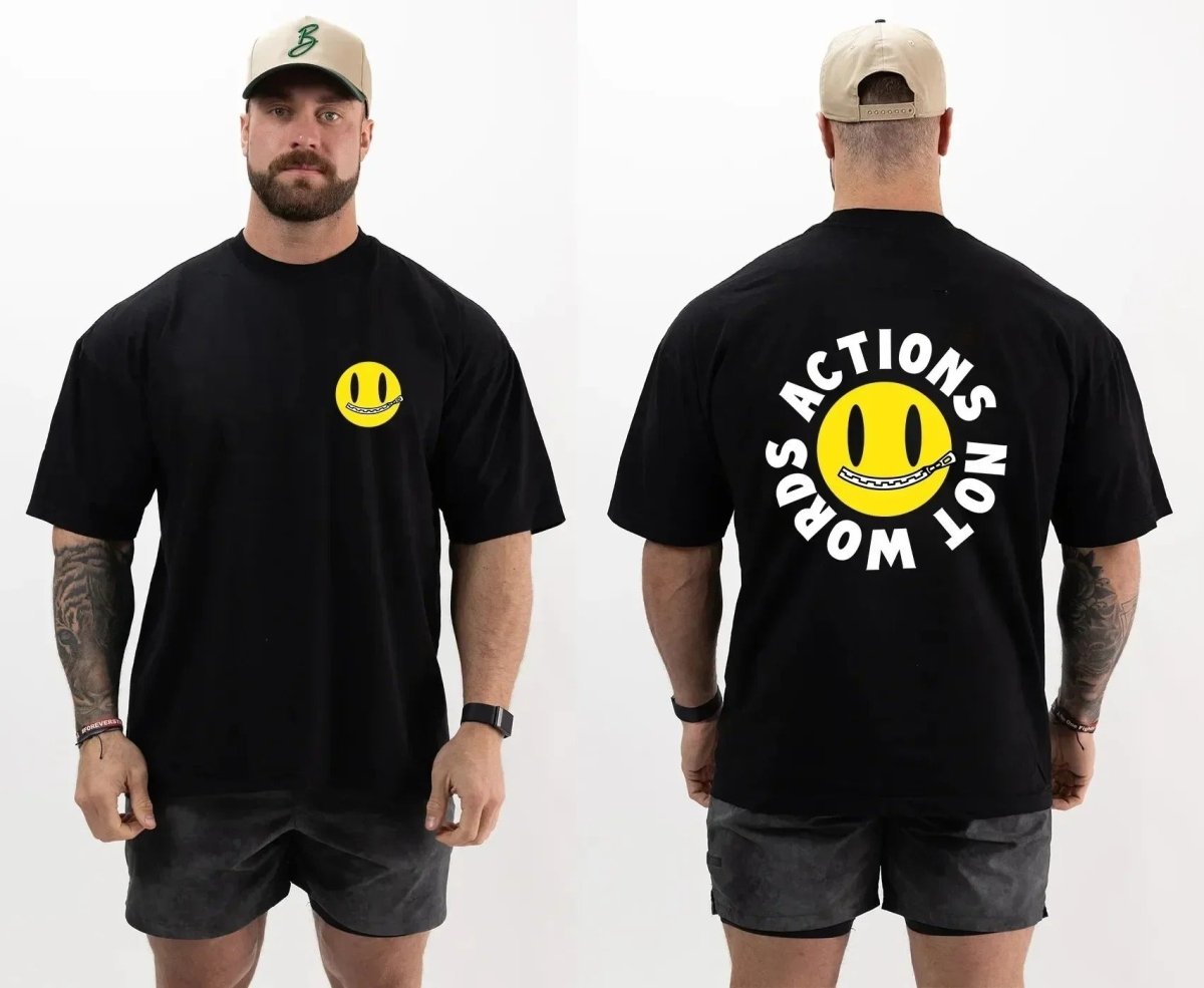 The Actions Not Words T-shirt - Pulse Gym Wear