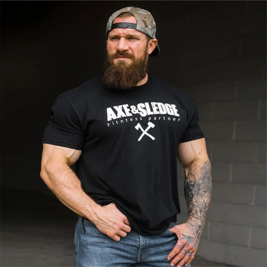 The Axe & Sledge Oversize T-shirt - Pulse Gym Wear