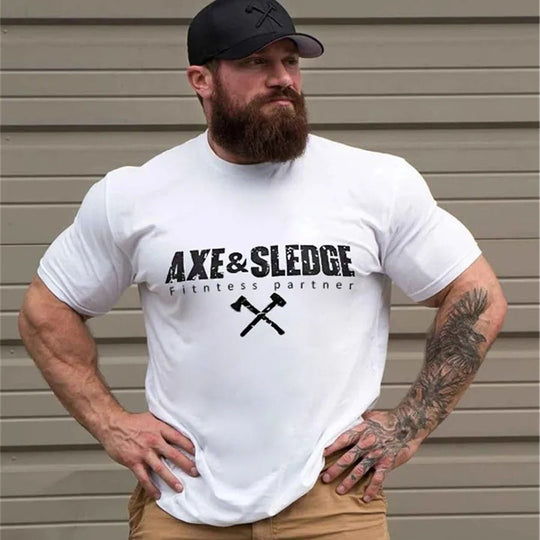 The Axe & Sledge Oversize T-shirt - Pulse Gym Wear