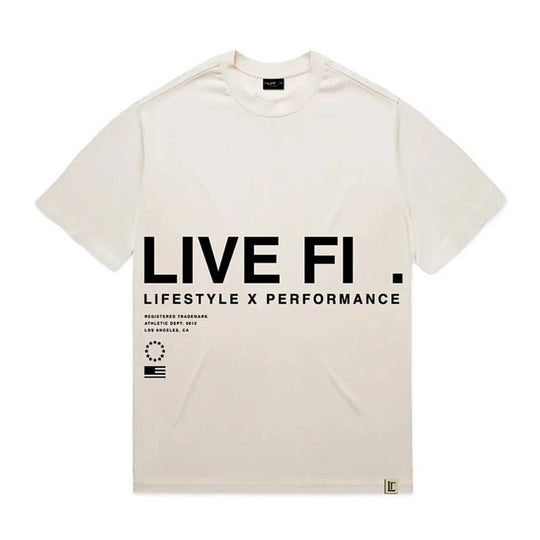 The Live Fi Gym T-shirt - Pulse Gym Wear