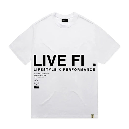 The Live Fi Gym T-shirt - Pulse Gym Wear