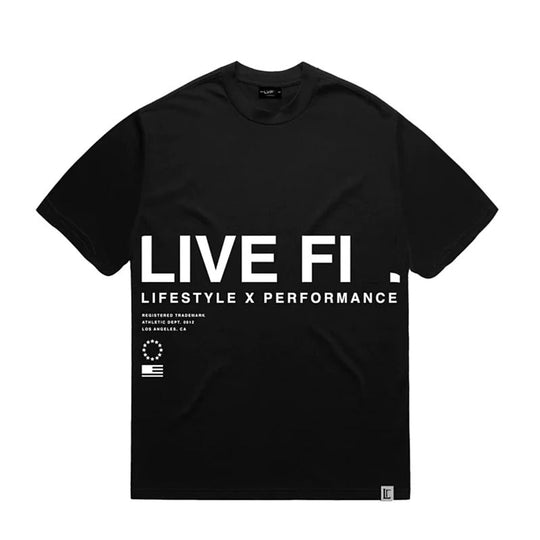 The Live Fi Gym T-shirt - Pulse Gym Wear