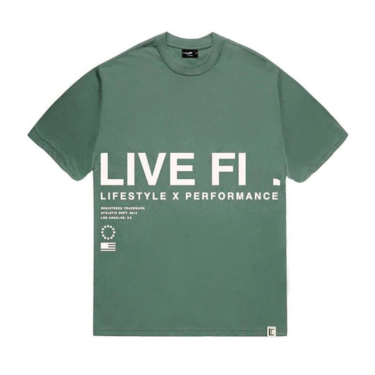 The Live Fi Gym T-shirt - Pulse Gym Wear