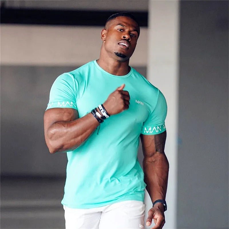 The Man Compression Gym T-shirt - Pulse Gym Wear