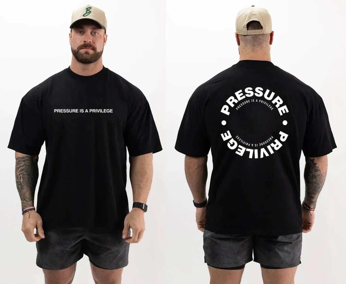 The Pressure Is Privilege T-shirt - Pulse Gym Wear