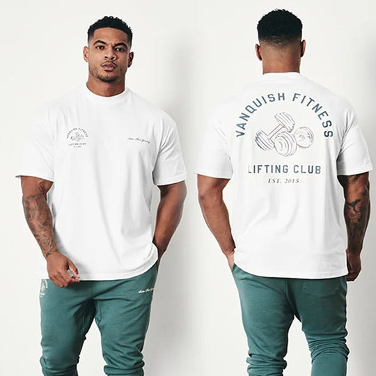 The Vanquish Lifting Club T-shirt - Pulse Gym Wear